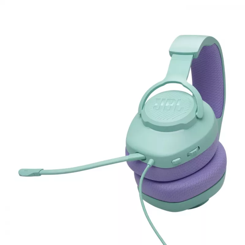 JBL Quantum 100M2 Headset com fios de arco Gaming Ciano