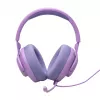 Headset gaming over-ear com fios JBL Quantum 100M2 — circum-aural, 20–20000 Hz, cabo de 1,2 m, violeta