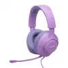 Headset gaming over-ear com fios JBL Quantum 100M2 — circum-aural, 20–20000 Hz, cabo de 1,2 m, violeta