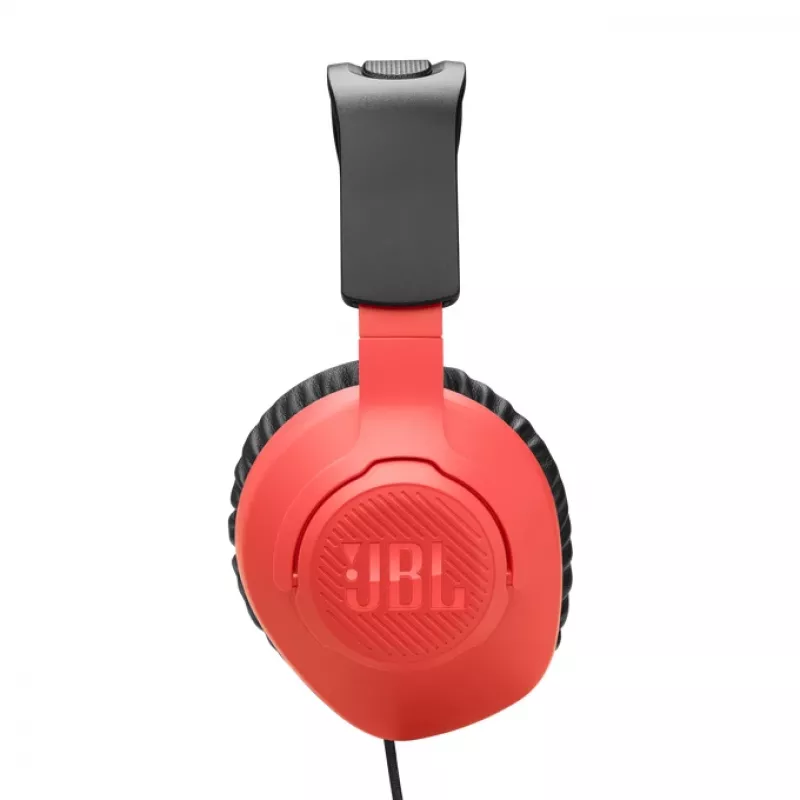 JBL Quantum 100N Headset com fios de arco Gaming Azul, Vermelho