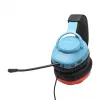 JBL Quantum 100N Headset com fios de arco Gaming Azul, Vermelho