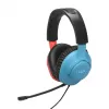 JBL Quantum 100N Headset com fios de arco Gaming Azul, Vermelho