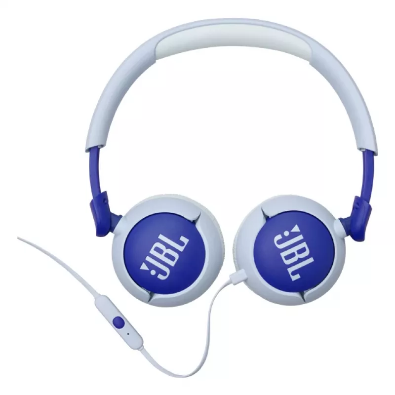 JBL Junior 320 Headset com fios de arco Chamadas/Música Azul