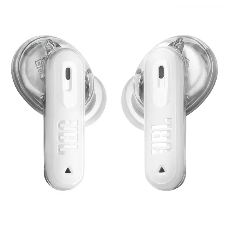 JBL Tune Beam 2 Ghost Edition Headset sem fios In-Ear Música/Dia a dia Bluetooth Branco