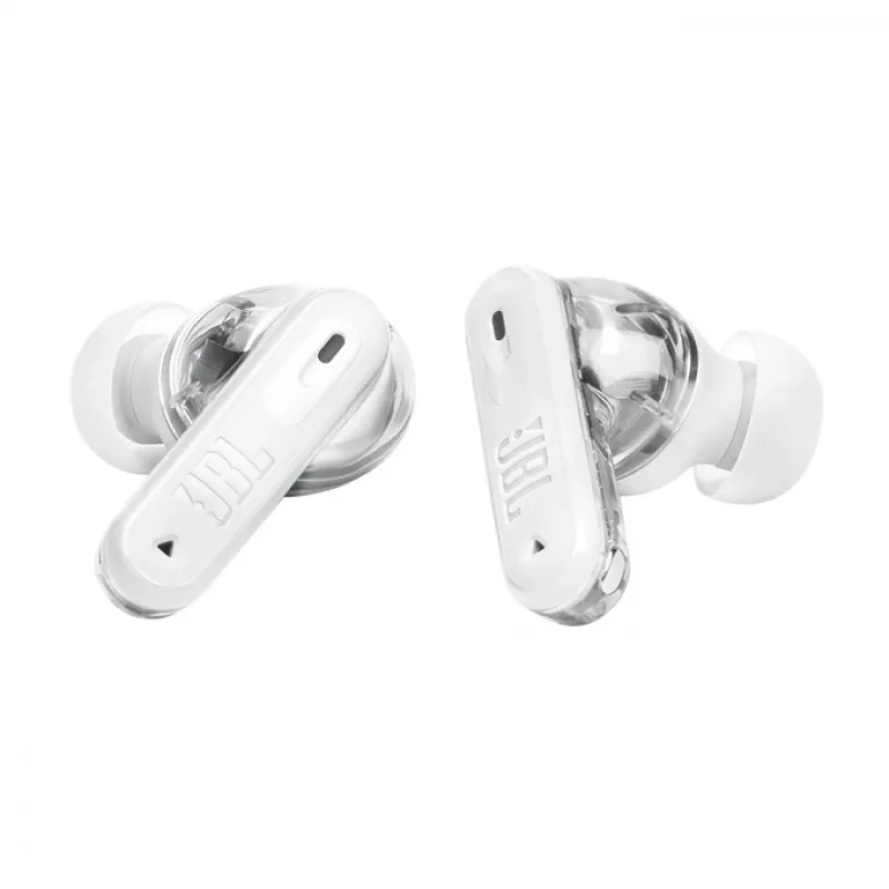 JBL Tune Beam 2 Ghost Edition Headset sem fios In-Ear Música/Dia a dia Bluetooth Branco