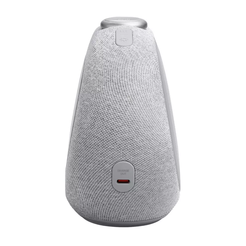 Rádio-relógio JBL Horizon-3 — DAB/DAB+/FM, 5 W RMS, ecrã LCD, 65–20000 Hz, controlo rotativo de volume, Cinzento