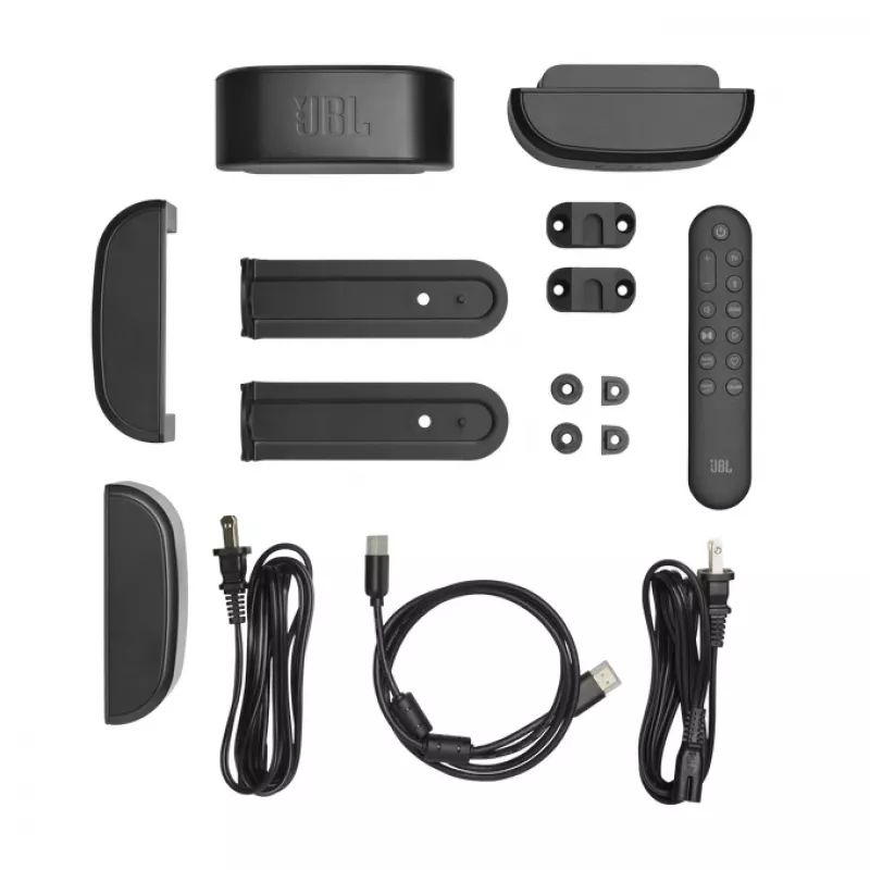 Barra de som JBL Bar 1000MK2 Preta — 7.1.4 canais, 960 W de potência total, Dolby Atmos/DTS:X, sem fios + com fios