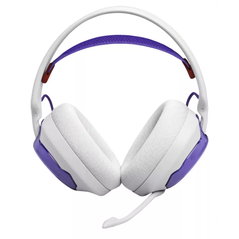 JBL Quantum 250 Headset com fios de arco Gaming Lilás, Branco