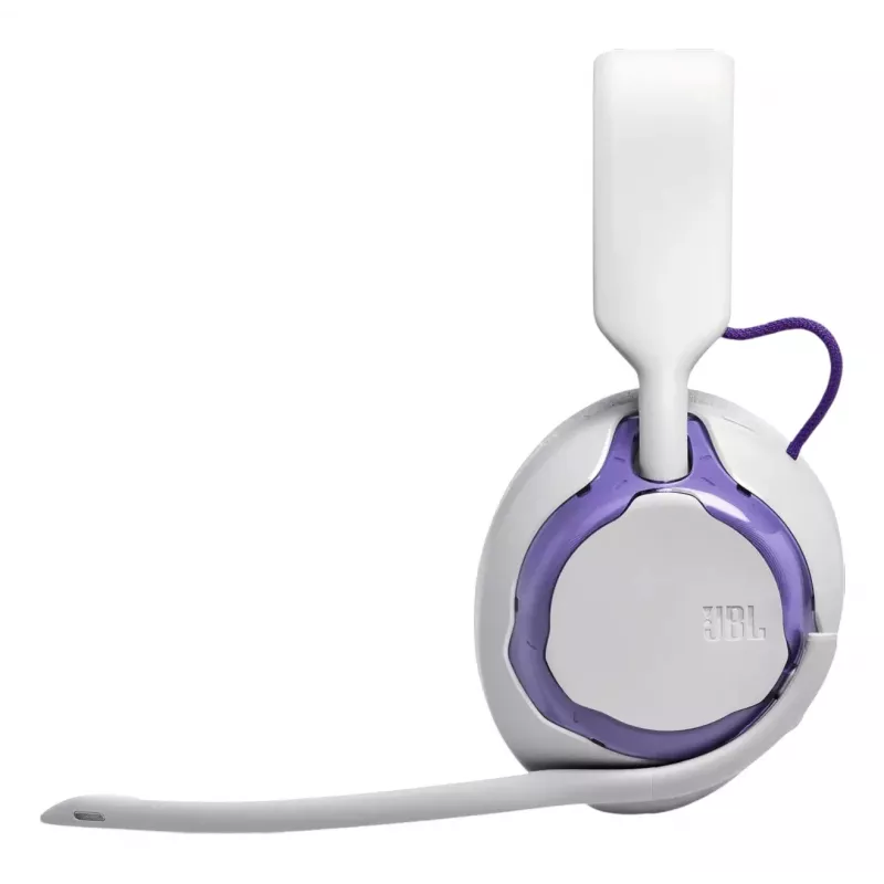 JBL Quantum 250 Headset com fios de arco Gaming Lilás, Branco