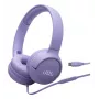 JBL Tune 520C Auscultadores USB-C com fios de arco Chamadas/Música USB Type-C Lilás
