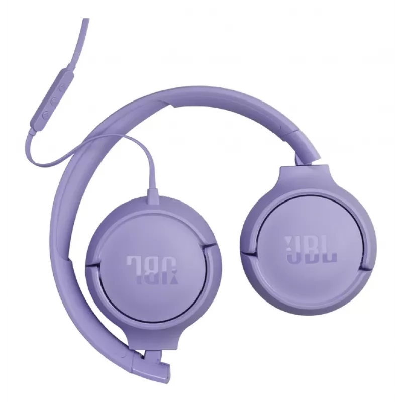 JBL Tune 520C Auscultadores USB-C com fios de arco Chamadas/Música USB Type-C Lilás