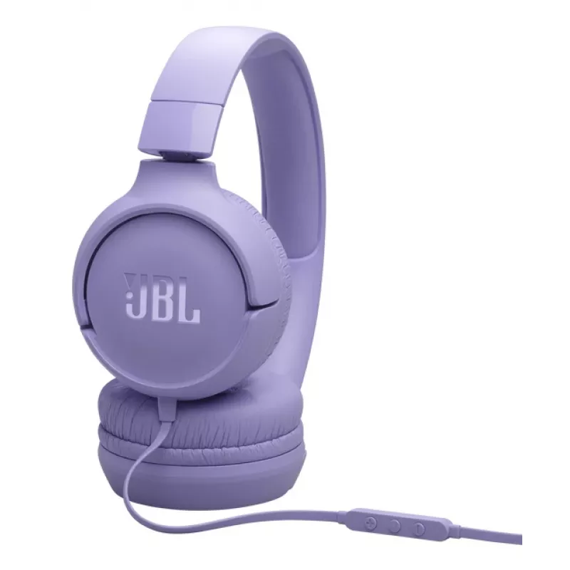 JBL Tune 520C Auscultadores USB-C com fios de arco Chamadas/Música USB Type-C Lilás