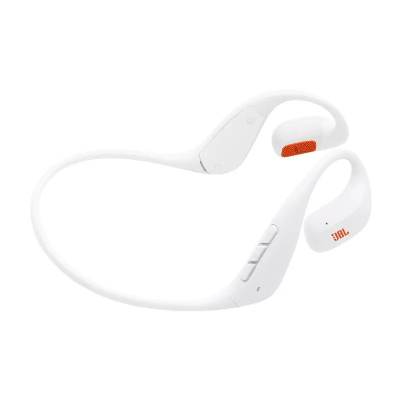 Headset JBL Endurance Pace sem fios Open-ear Desporto Bluetooth USB Type-C Branco, 20–20000 Hz, 120 g