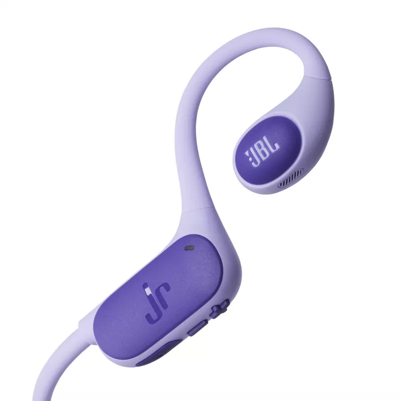 Auscultadores JBL Junior Free sem fios open-ear desporto Bluetooth roxo