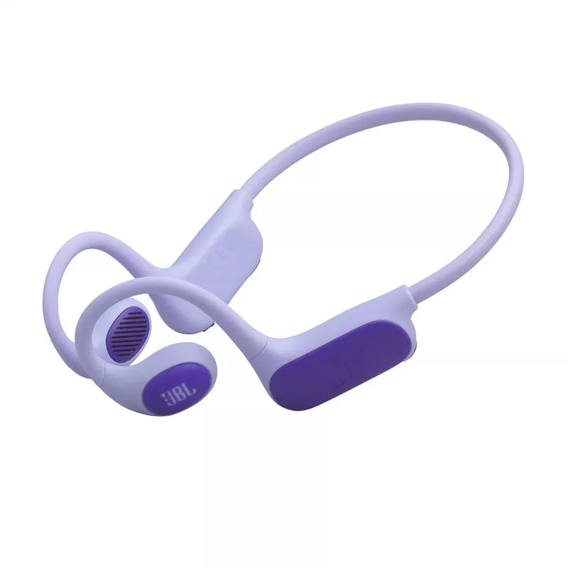 Auscultadores JBL Junior Free sem fios open-ear desporto Bluetooth roxo