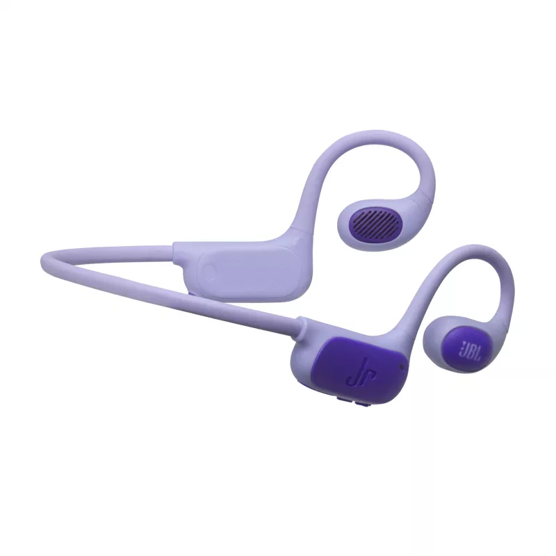 Auscultadores JBL Junior Free sem fios open-ear desporto Bluetooth roxo