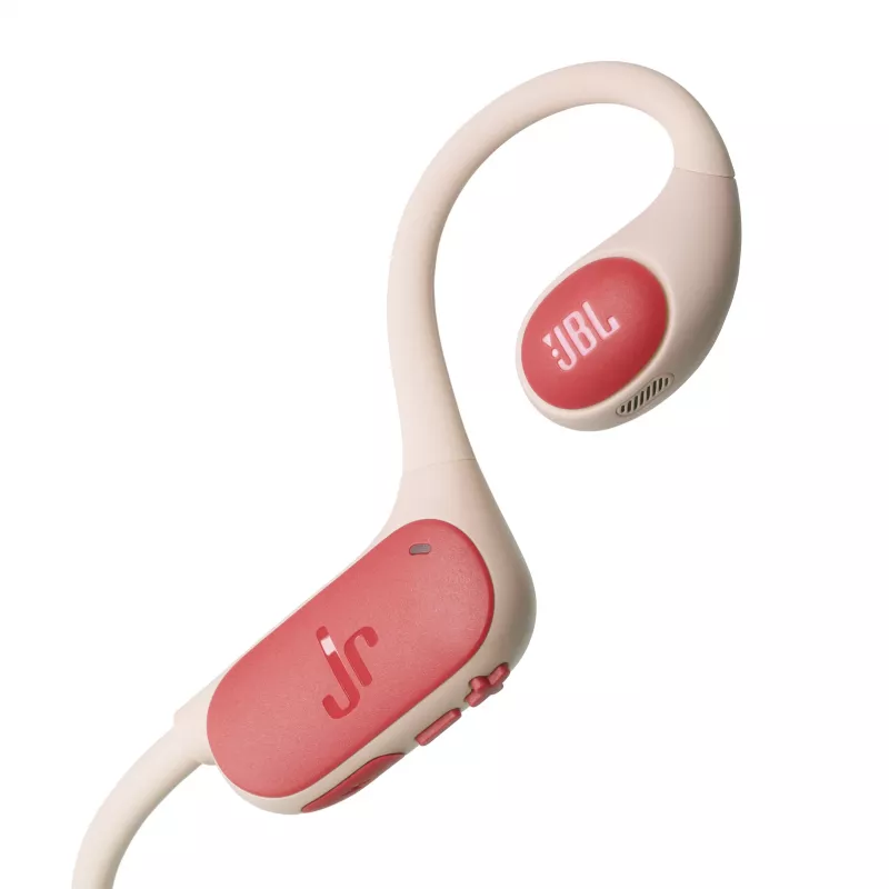 JBL Junior Free headset sem fios open-ear desporto Bluetooth castanho, branco