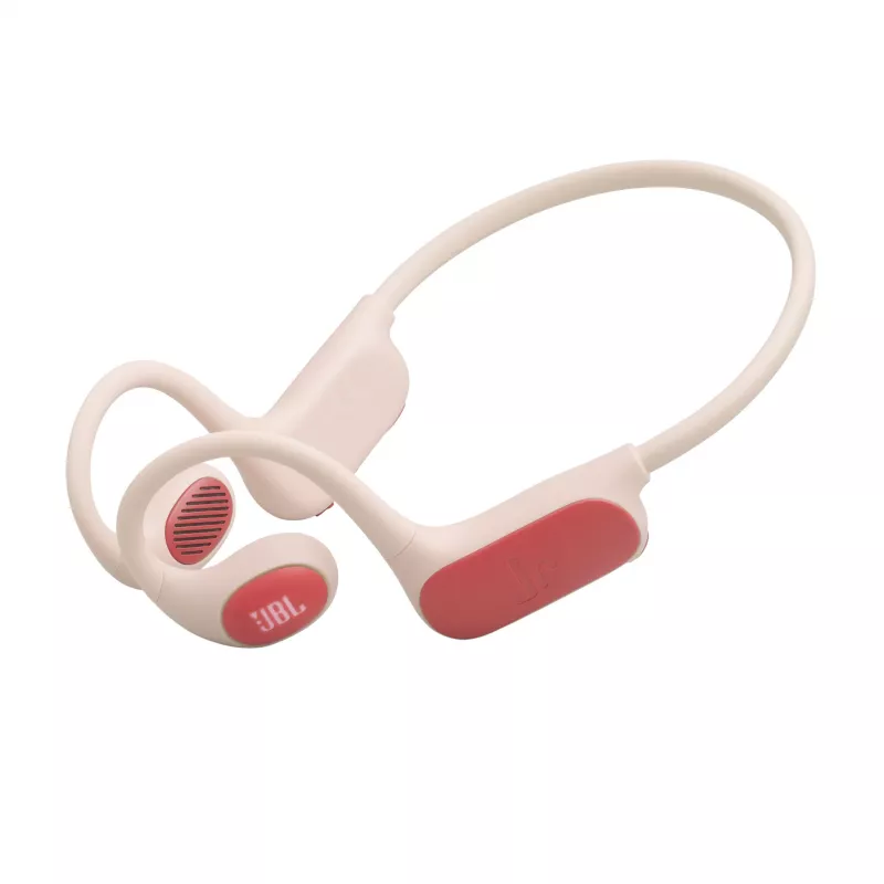 JBL Junior Free headset sem fios open-ear desporto Bluetooth castanho, branco