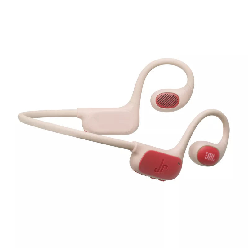 JBL Junior Free headset sem fios open-ear desporto Bluetooth castanho, branco
