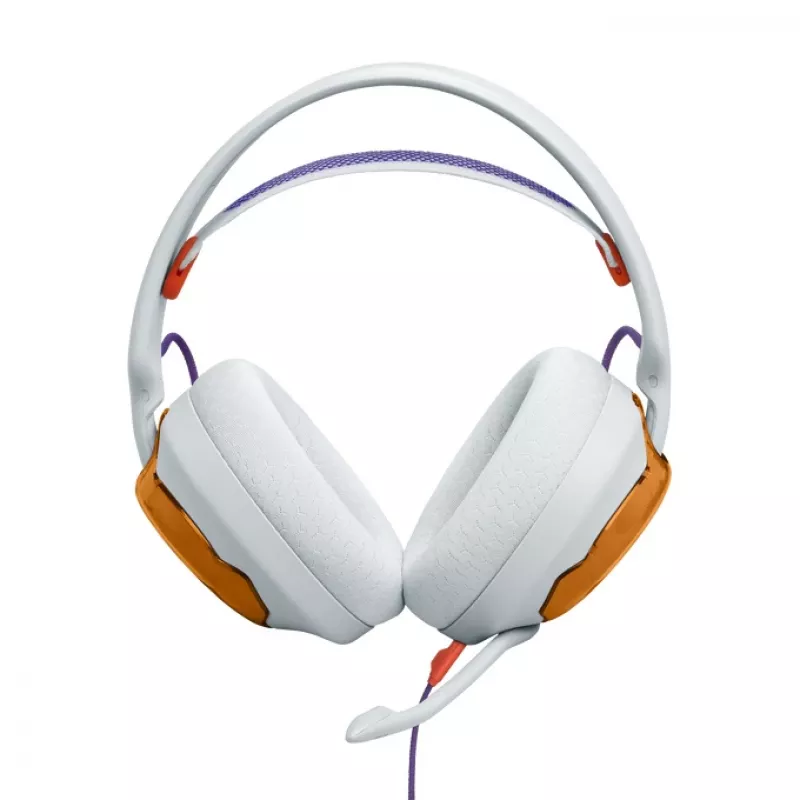 JBL Quantum 250 headset com fios de arco de cabeça gaming turquesa