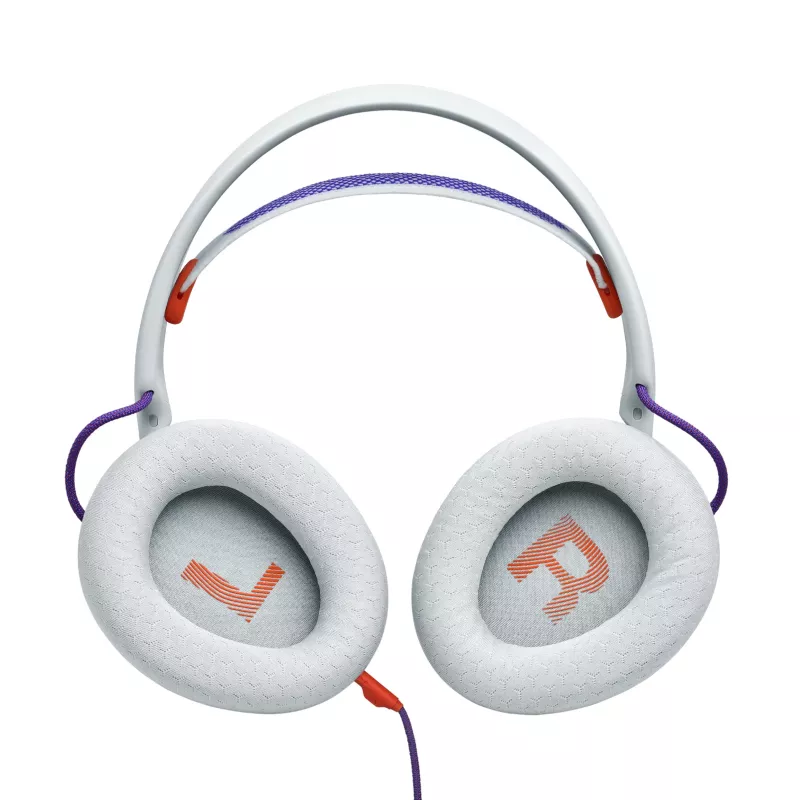JBL Quantum 250 headset com fios de arco de cabeça gaming turquesa