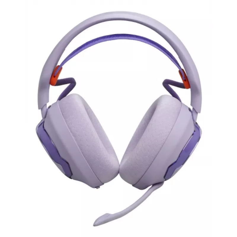 JBL Quantum 650 headset sem fios auscultadores gaming USB Type-C Bluetooth roxo
