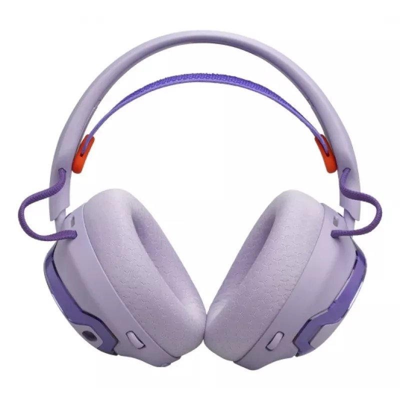 JBL Quantum 650 headset sem fios auscultadores gaming USB Type-C Bluetooth roxo