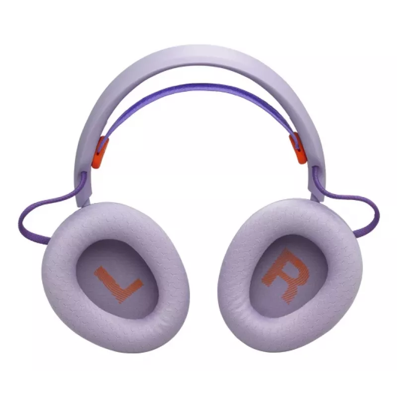 JBL Quantum 650 headset sem fios auscultadores gaming USB Type-C Bluetooth roxo