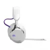 JBL Quantum 950 headset sem fios de arco de cabeça gaming USB Type-C Bluetooth estação de carregamento laranja, prateado, branco