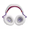 JBL Quantum 950 headset sem fios de arco de cabeça gaming USB Type-C Bluetooth estação de carregamento laranja, prateado, branco