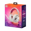 JBL Quantum 950 headset sem fios de arco de cabeça gaming USB Type-C Bluetooth estação de carregamento laranja, prateado, branco