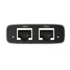 Splitter de rede TP-Link EH210 caixa metálica preta 58 mm de largura