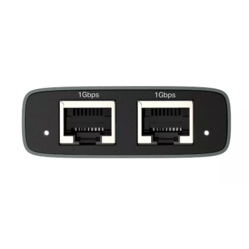 Splitter de rede TP-Link EH210 caixa metálica preta 58 mm de largura