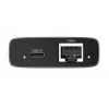 Splitter de rede TP-Link EH210 caixa metálica preta 58 mm de largura