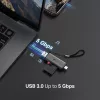 Leitor de cartões TP‑LINK UA430D USB 3.1 — suporte MicroSD/SD, 200 Mbit/s, preto, 75×22,9×9,3 mm