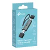 Leitor de cartões TP‑LINK UA430D USB 3.1 — suporte MicroSD/SD, 200 Mbit/s, preto, 75×22,9×9,3 mm