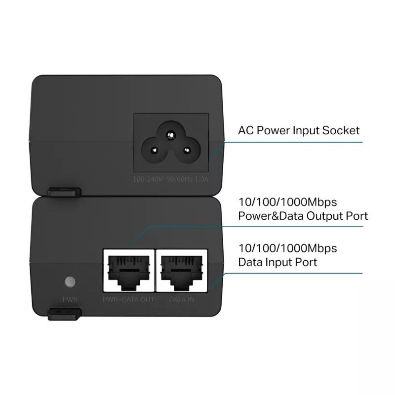 Injetor PoE+ TP-Link TL-PoE160S