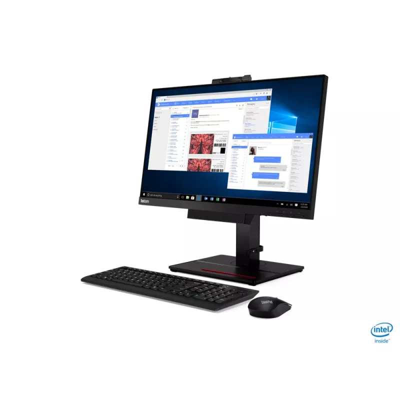 Monitor de computador Lenovo ThinkCentre Tiny-In-One 60,5 cm (23,8 polegadas) 1920 x 1080 píxeis Full HD LED preto