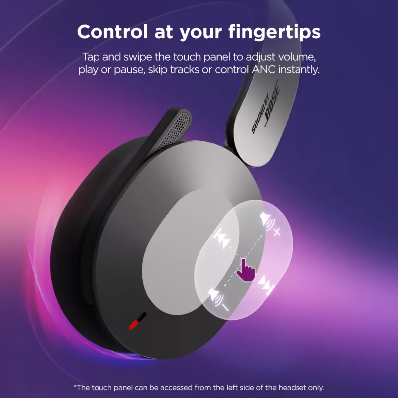 Auscultadores/headset Lenovo 4XD1T60925 sem fios de arco de cabeça escritório/call center USB Type-C Bluetooth cinzento