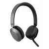 Auscultadores/headset Lenovo 4XD1T60925 sem fios de arco de cabeça escritório/call center USB Type-C Bluetooth cinzento