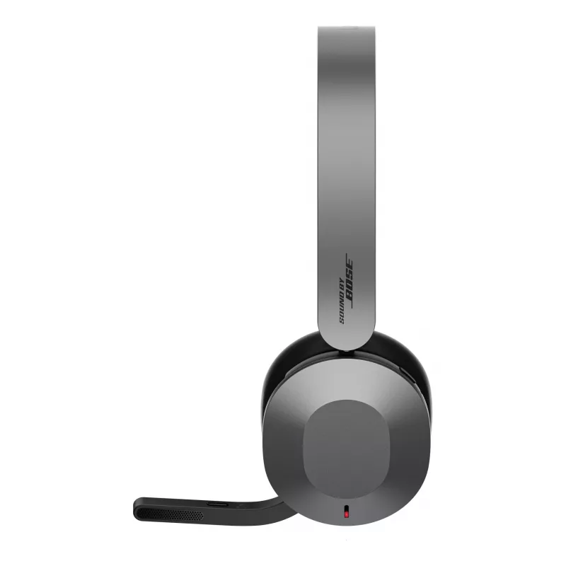 Auscultadores/headset Lenovo 4XD1T60925 sem fios de arco de cabeça escritório/call center USB Type-C Bluetooth cinzento