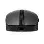 Rato HP 715 recarregável multi-dispositivo, ambidestro, RF Wireless + Bluetooth, 3000 DPI, preto