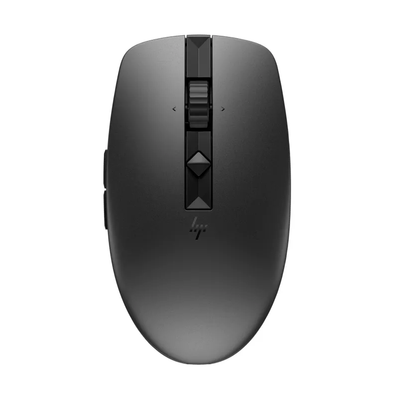 Rato HP 715 recarregável multi-dispositivo, ambidestro, RF Wireless + Bluetooth, 3000 DPI, preto