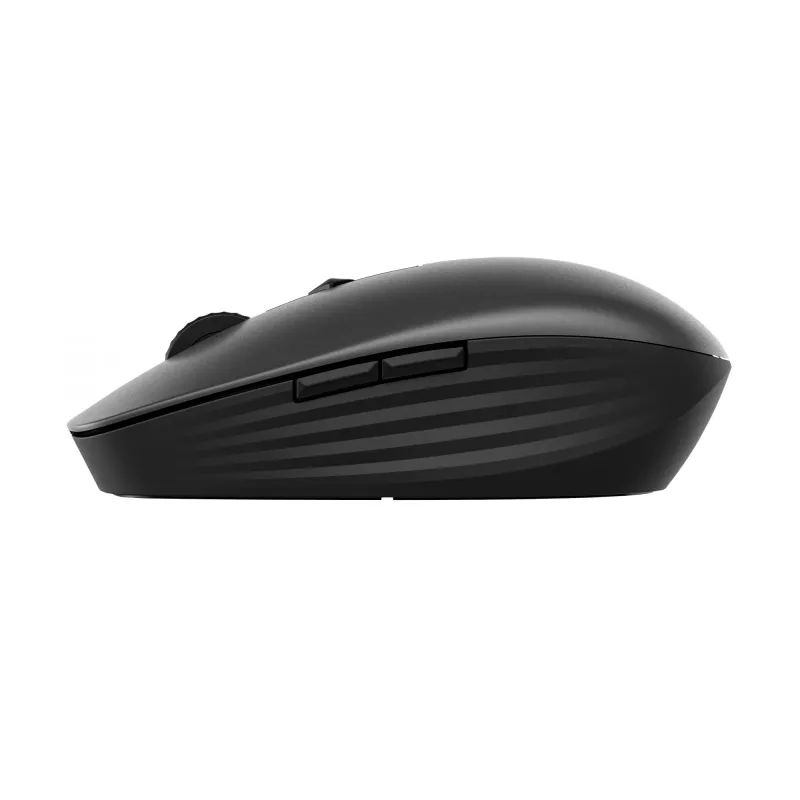 Rato HP 715 recarregável multi-dispositivo, ambidestro, RF Wireless + Bluetooth, 3000 DPI, preto