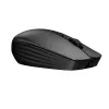 Rato HP 715 recarregável multi-dispositivo, ambidestro, RF Wireless + Bluetooth, 3000 DPI, preto