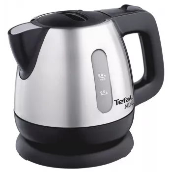 Chaleira Tefal BI8125 0,8 L 2200 W preto, aço inoxidável