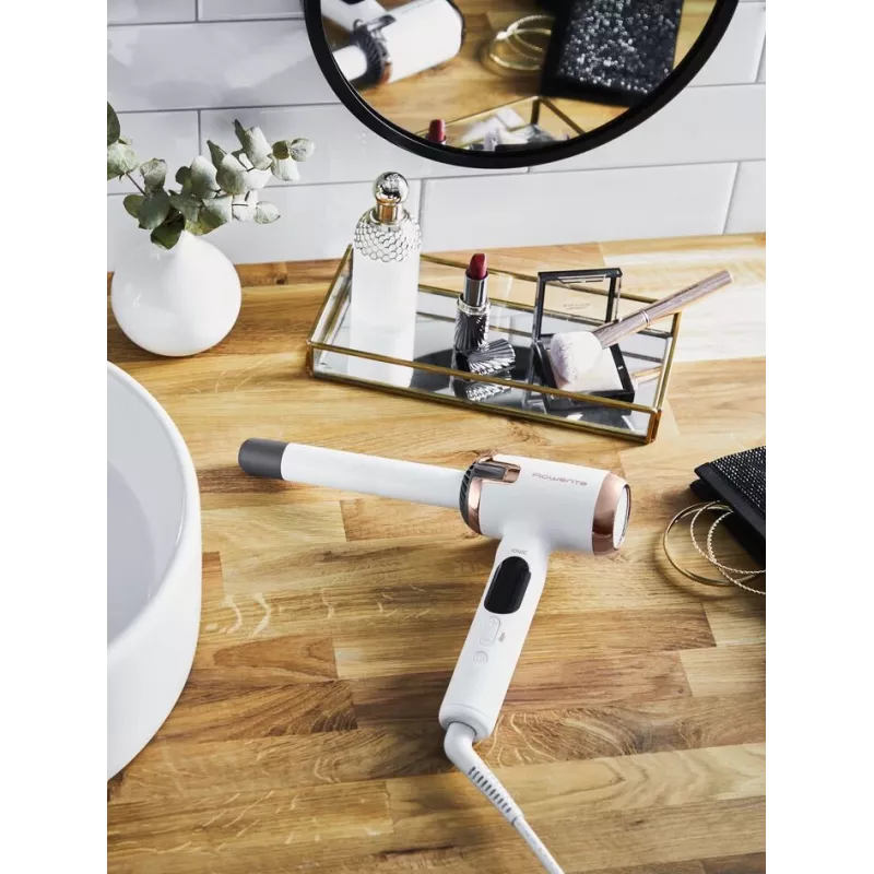 Rowenta Ultimate Experience Air Care CF 4310 ferro de frisar, branco / cobre