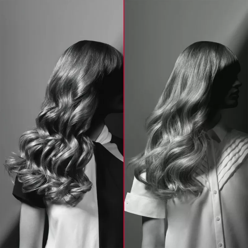 Modelador de caracóis Rowenta X KARL LAGERFELD CF321L preto quente, vermelho 47 W 1,8 m