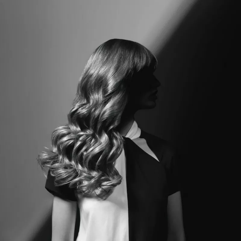 Modelador de caracóis Rowenta X KARL LAGERFELD CF321L preto quente, vermelho 47 W 1,8 m