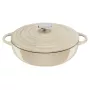 Frigideira de servir em ferro fundido Tefal LOV E25972, redonda 3,8 L, 28 cm, bege